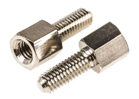 Produktfoto 1 von Essentra Abstandhalter, Länge 5 mm, Messing, Sechskant M3 M3, 5 mm