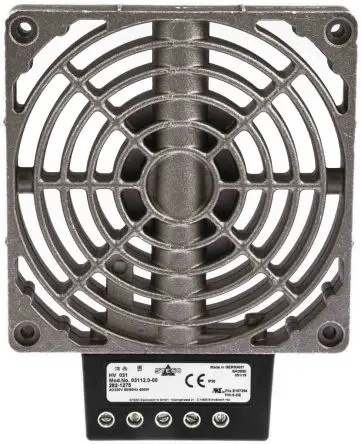 Produktfoto 1 von STEGO Schaltschrank-Heizung, 400W, 400W, 108 m³/h, 230V ac, B 119mm, T. 151 mm