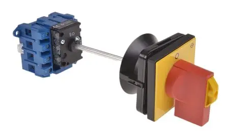 Produktfoto 1 von Kraus & Naimer KG Trennschalter 4-polig Oberfläche 32A 5.5 W Rot IP65 3-phasig
