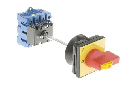 Produktfoto 1 von Kraus & Naimer KG Trennschalter 4-polig Oberfläche 40A 5.5 W Rot IP65 3-phasig