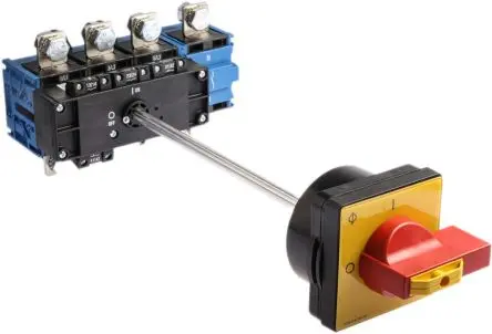 Produktfoto 1 von Kraus & Naimer KG Trennschalter 4-polig Oberfläche 250A 5.5 W Rot IP65 3-phasig