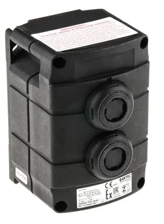 Produktfoto 1 von Bartec Drucktaste-Steuerstation Thermoplast, IP67, IP66 Ø 22 mm