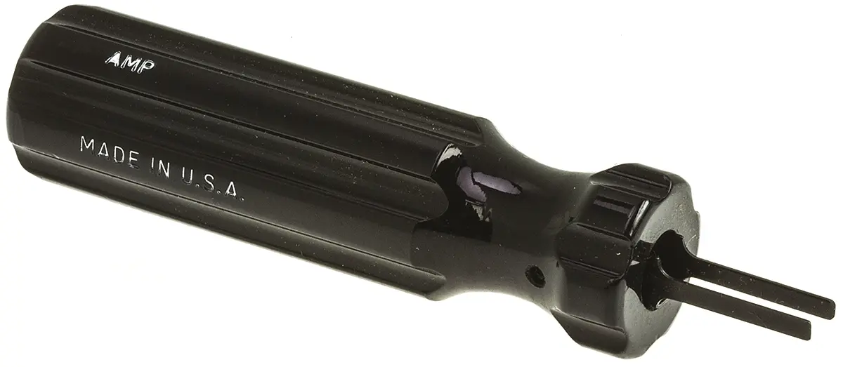 Produktfoto 1 von TE Connectivity CPC Crimp-Ausziehwerkzeug für Größe 3.023mm, 120,142 mm lang Spitzen L. 24.231mm Spitzen W. 3.023mm