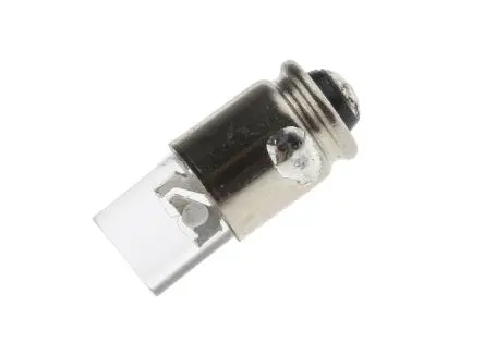 Produktfoto 1 von Marl Leuchtmelder Weiß Single Chip, 12V dc, Ø 4.9 mm x 15 mm, Sockel Midget-Grooved 743mcd
