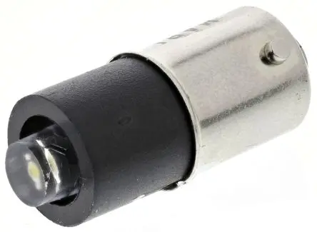 Produktfoto 1 von Marl Leuchtmelder Weiß Single Chip, Ø 4.9 mm x 26 mm, Sockel BA9