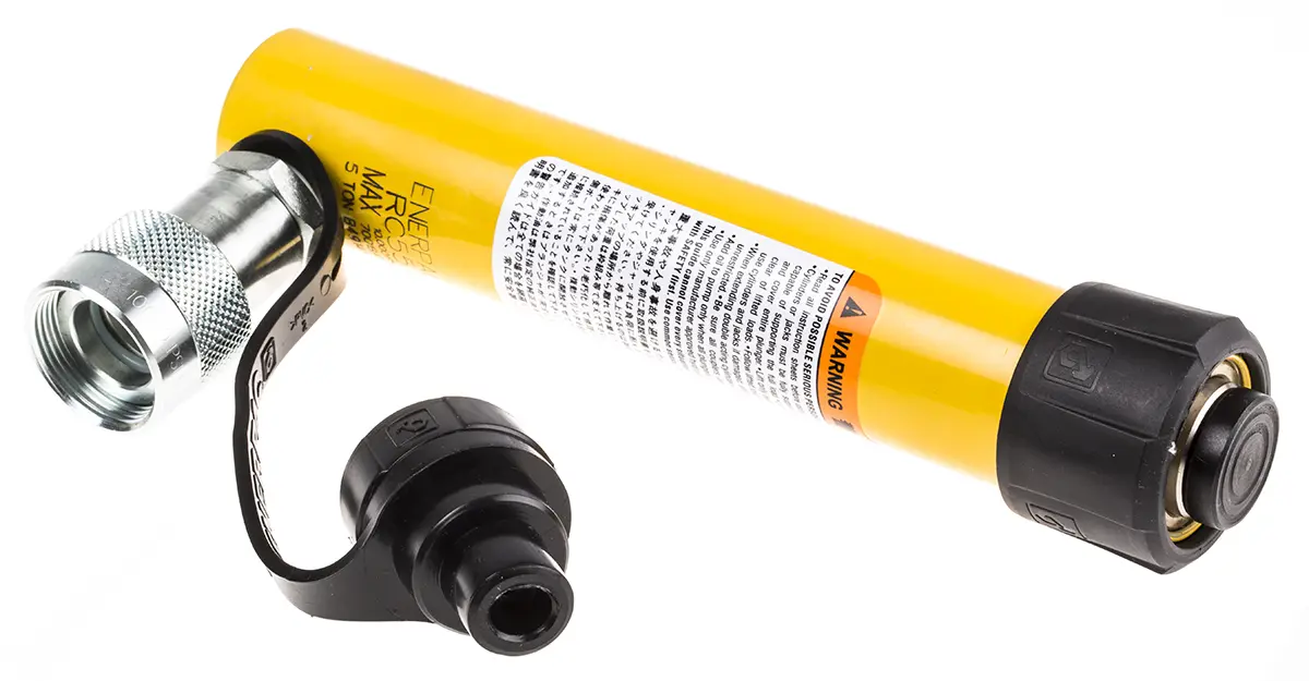 Produktfoto 1 von Enerpac Universal-Hydraulikzylinder Einfachwirkend, eingef.L. 215 mm 5 t 127 mm