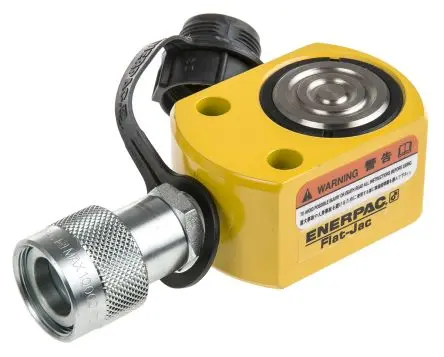 Produktfoto 1 von Enerpac Hydraulikzylinder mit geringer Höhe Einfachwirkend, eingef.L. 43 mm 10 t 12 mm