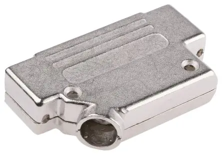 Produktfoto 1 von MH Connectors MHD45ZK D-Sub-Gehäuse Abgewinkelt, 37-polig, D: D-Sub-Gehäuse Zugentlastung, Silber, Größe C, aus Zink