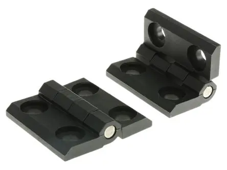Produktfoto 1 von Steinbach & Vollman Polycarbonat Scharnier Stift Festwert Schraubbefestigung Freischwingend, 8 mm x 60mm x 60 mm