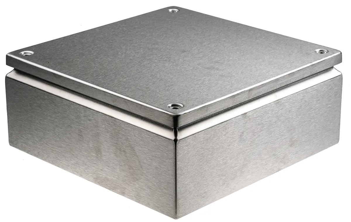 Produktfoto 1 von Rittal KL Edelstahl Anschlussbox farblos IP66, HxBxT 300 mm, 300 mm x 120 mm