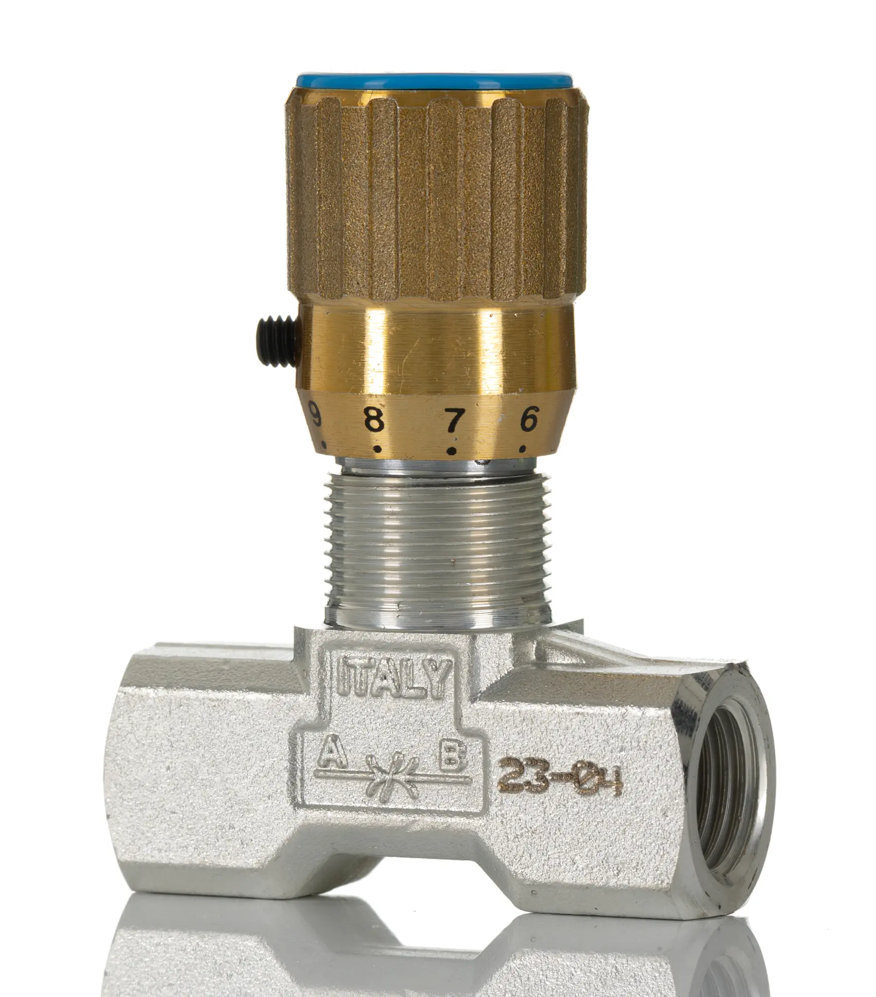 Produktfoto 1 von RS PRO Serie 201011 Linien BSP Hydraulik-Durchflusssteuerventil 20 L/min, 210 bar