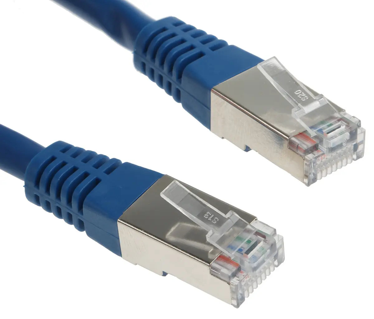 Produktfoto 1 von Decelect CR503B Cat.5 Ethernet-Kabel, 0.5 m, Blau Abgeschirmt, Polyvinylchlorid