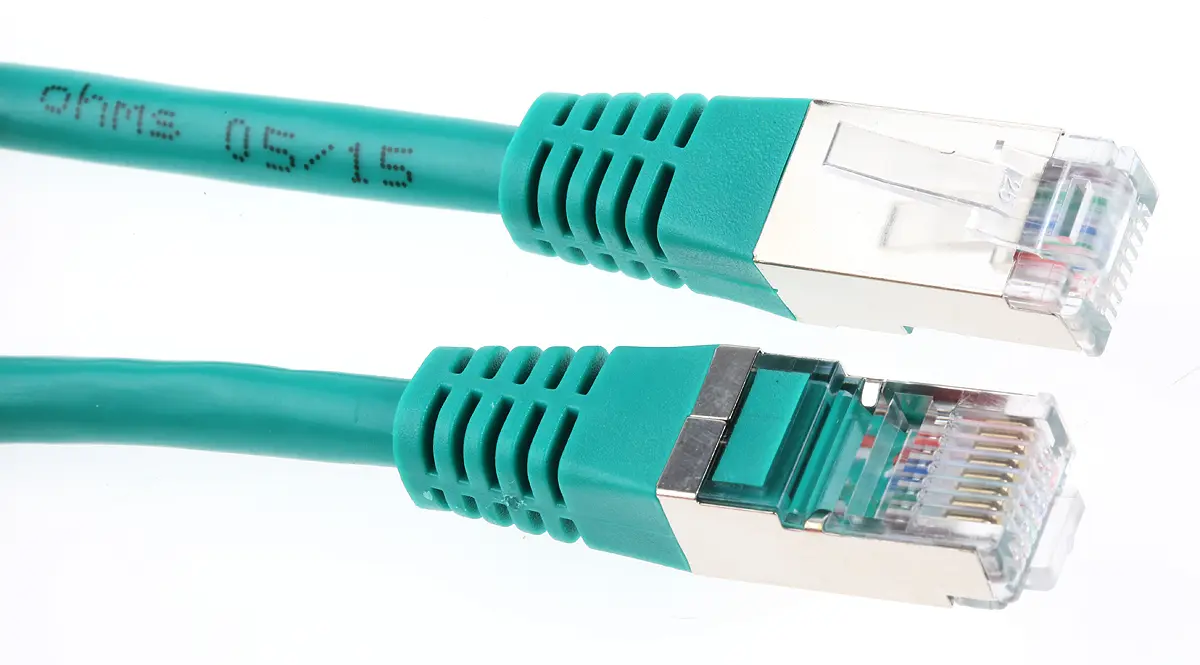 Produktfoto 1 von Decelect CR503B Cat.5 Ethernet-Kabel, 2 m, Grün 8 Abgeschirmt Geschirmt, Polyvinylchlorid