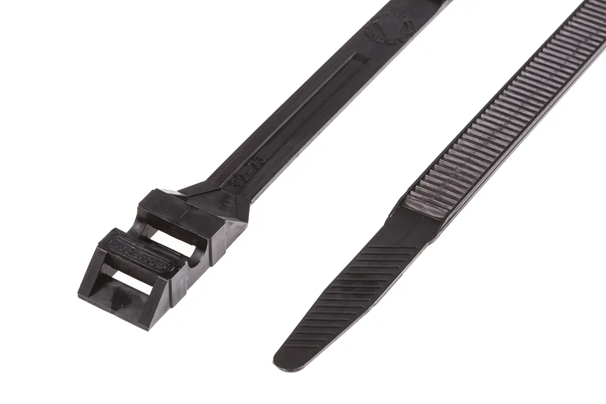 Produktfoto 1 von Legrand Colson Polyamid 12 Kabelbinder Nicht lösbar Schwarz 9 mm x 357 mm