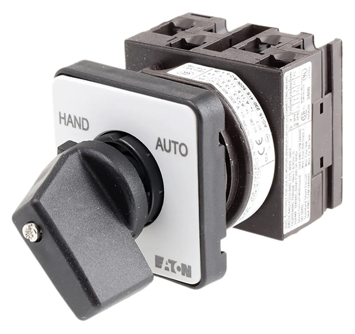 Produktfoto 1 von Eaton Nockenschalter, 2-polig / 20A, 690V ac, 2-Stufen, 90°-Wurfwinkel