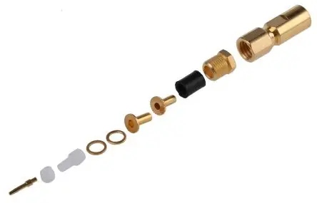Radiall SMC Stecker Koaxialsteckverbinder SMC-Steckverbinder, Kabel, für RG179, RG187, RG188, RG-316-Kabel, 50 Ω Lot,