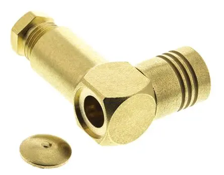 Produktfoto 1 von Radiall SMB Stecker Koaxialsteckverbinder SMB-Steckverbinder, Kabel, für RG-316, RG179, RG187, RG188-Kabel, 50 Ω Klemme,