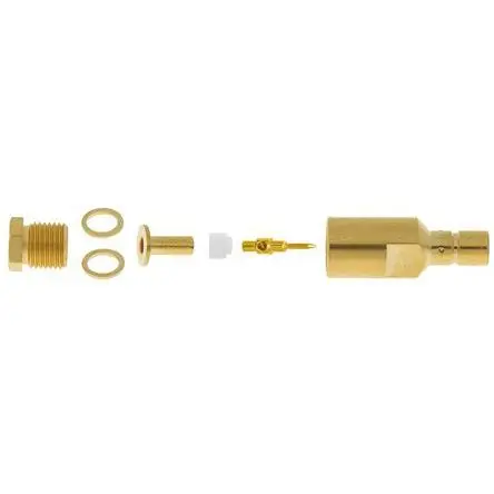 Produktfoto 1 von Radiall SMB Buchse Koaxialsteckverbinder SMB-Steckverbinder, Kabel, für RG179, RG187, RG188, RG-316-Kabel, 50 Ω Klemme,
