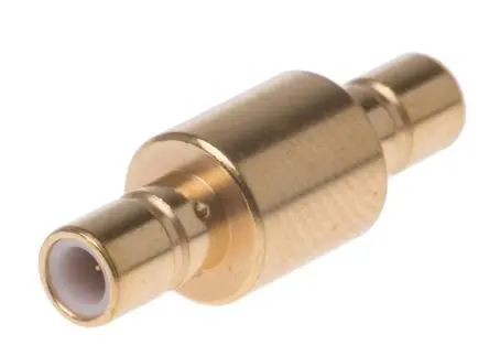 Produktfoto 1 von Radiall HF Adapter, 50 Ω, Gerade, 4GHz Stecker Stecker, Koaxial Nennspannung