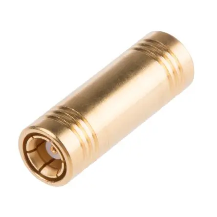 Produktfoto 1 von Radiall HF Adapter, 50 Ω, Gerade, 4GHz Buchse Buchse, Koaxial Nennspannung