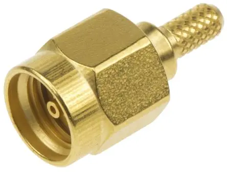 Produktfoto 1 von Radiall SMA Stecker Koaxialsteckverbinder SMA-Steckverbinder, Kabel, für RG-316, RG188-Kabel, 50 Ω Crimpbefestigung,