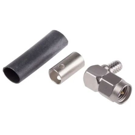 Produktfoto 1 von Radiall SMA Stecker Koaxialsteckverbinder SMA-Steckverbinder, Kabel, für RG142-Kabel, 50 Ω Crimpbefestigung, Standard,