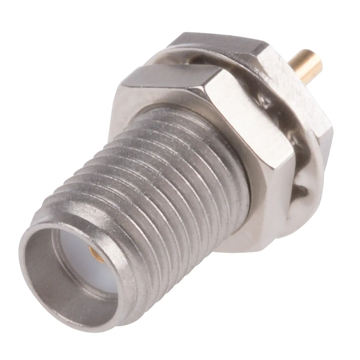 Radiall SMA Buchse Koaxialsteckverbinder SMA-Steckverbinder, Frontplattenmontage, für Koaxial-Kabel, 50 Ω Lot, Standard