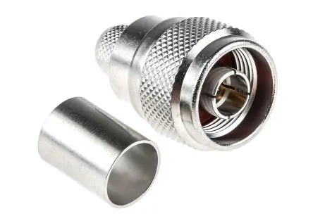 Produktfoto 1 von Radiall N Stecker Koaxialsteckverbinder N-Steckverbinder, Kabel, für RG165, RG213-Kabel, 50 Ω Crimpbefestigung,