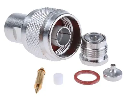 Produktfoto 1 von Radiall N Stecker Koaxialsteckverbinder N-Steckverbinder, Kabel, für RG179, RG187, RG188, RG-316-Kabel, 50 Ω Klemme,