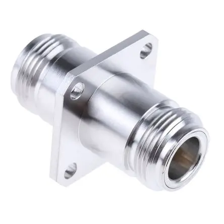 Produktfoto 1 von Radiall HF Adapter, 50 Ω, Gerade, 11GHz Buchse Buchse, Koaxial Nennspannung