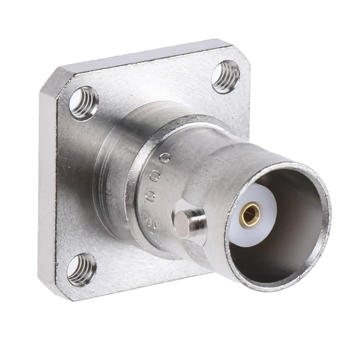 Produktfoto 1 von Radiall HF Adapter, 50 Ω, Gerade, 4 GHz Stecker Buchse, Koaxial Nennspannung