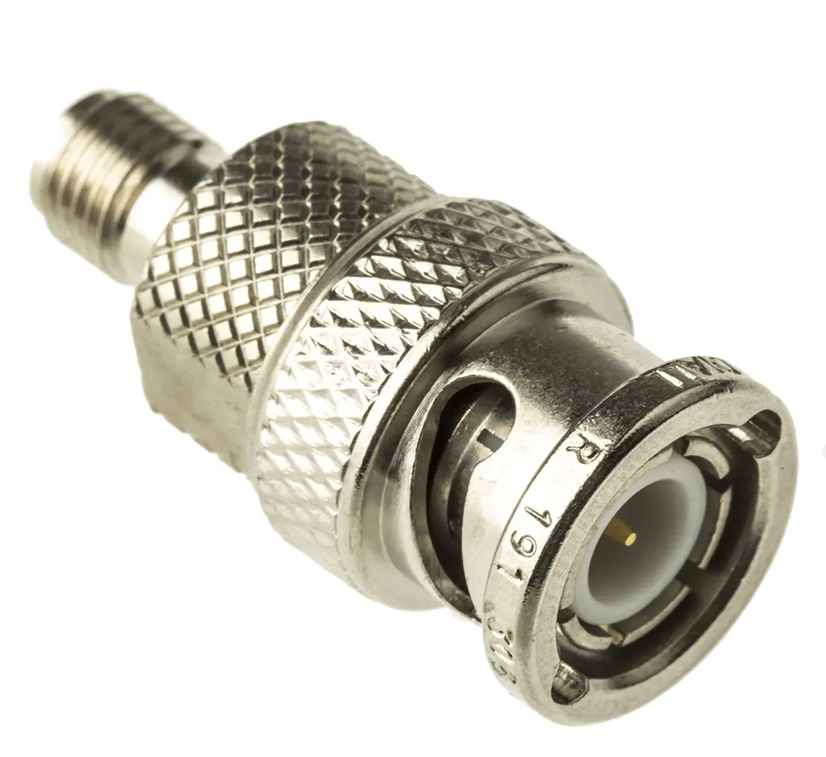 Produktfoto 1 von Radiall HF Adapter, 50 Ω, Gerade, 4 GHz Buchse Stecker, Koaxial SMA