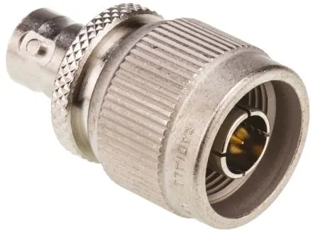 Produktfoto 1 von Radiall HF Adapter, 50 Ω, Gerade, 4GHz Buchse Stecker, Koaxial Nennspannung