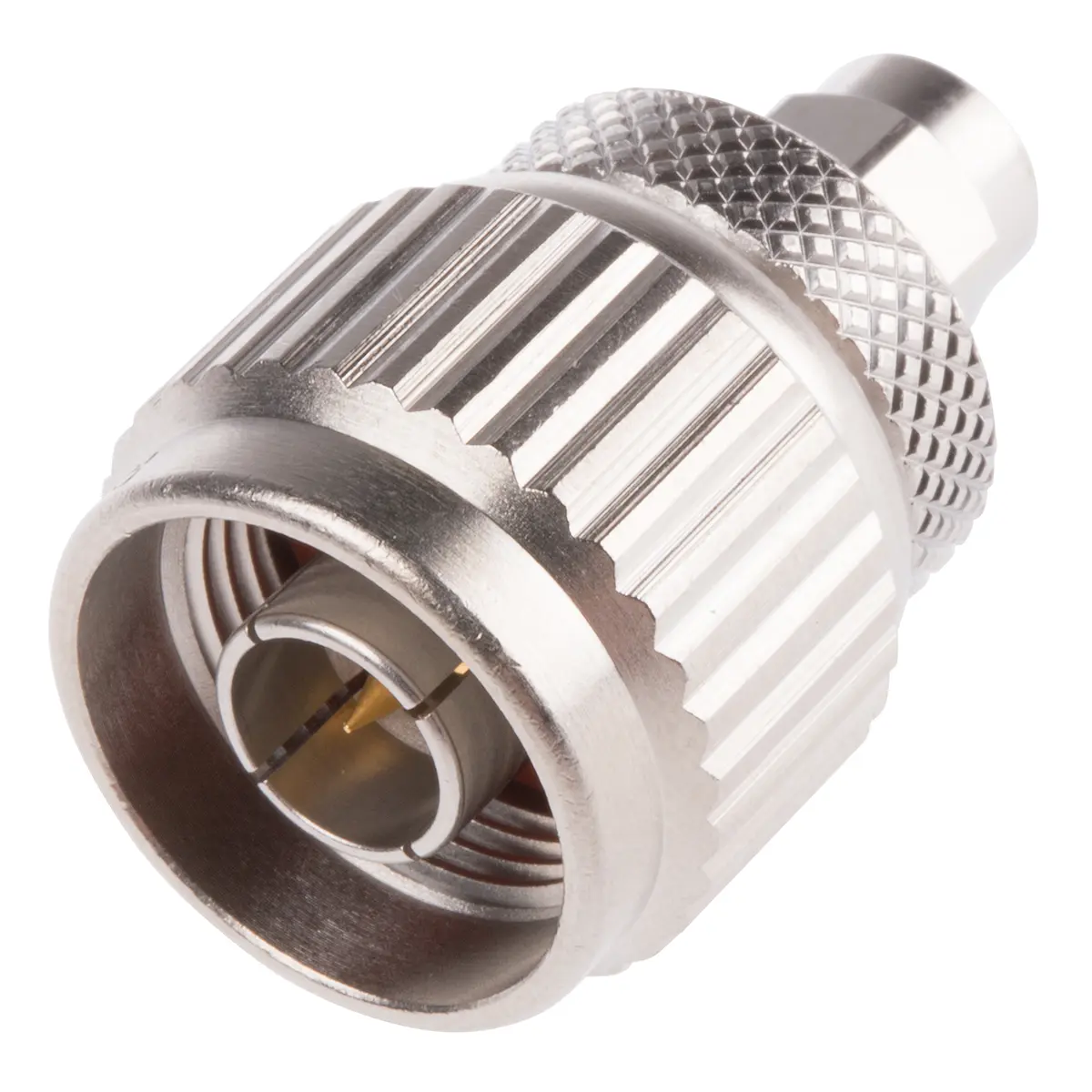 Produktfoto 1 von Radiall HF Adapter, 50 Ω, Gerade, 11 GHz Buchse Stecker, Koaxial SMA