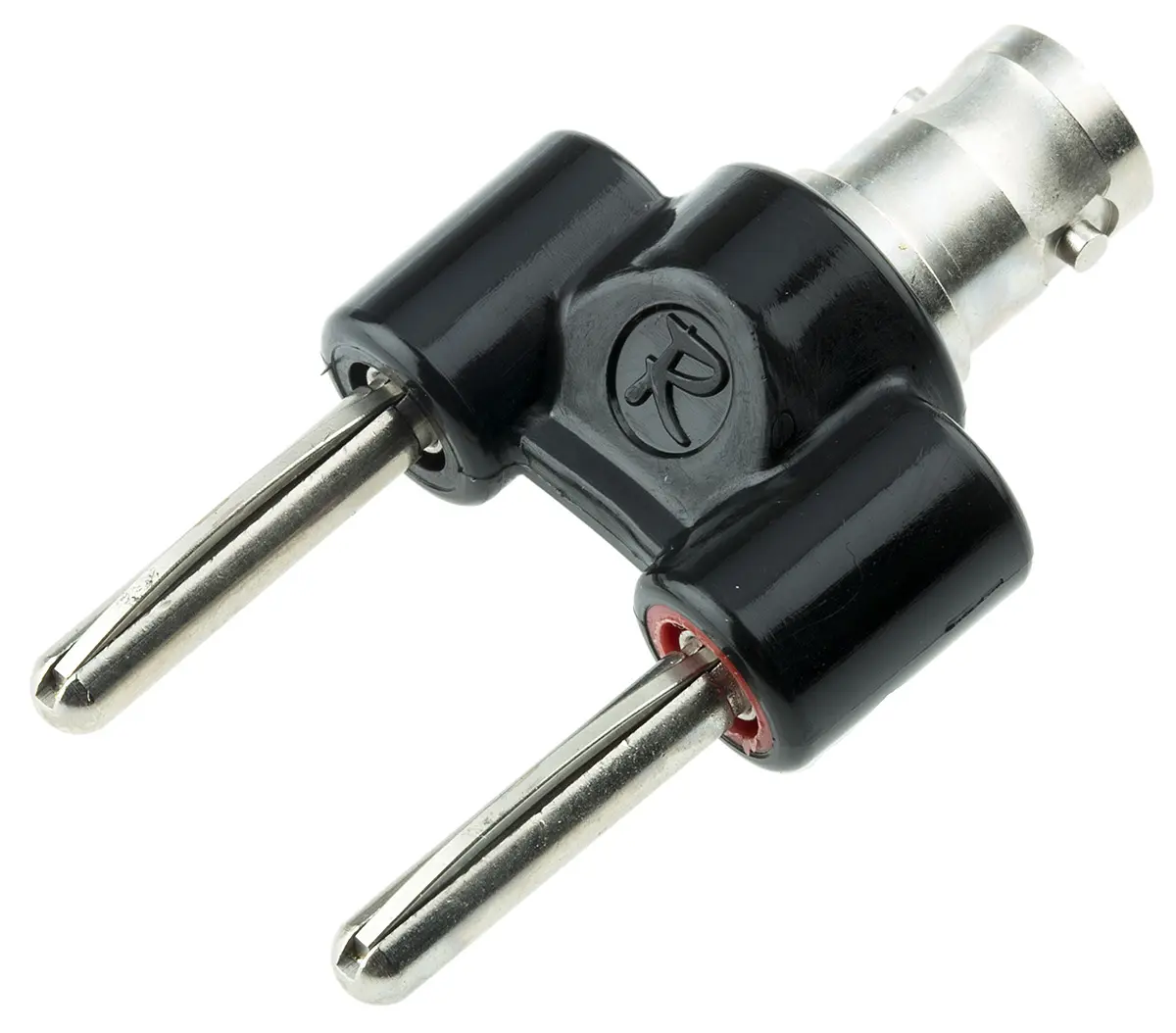 Produktfoto 1 von Radiall Steckeradapter Schwarz, Rot Messing 2500 V