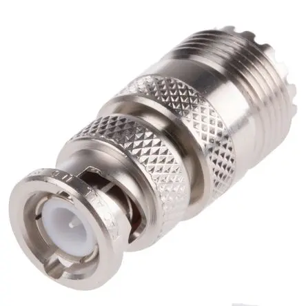 Produktfoto 1 von Radiall HF Adapter, 50 Ω, Gerade, 500MHz Stecker Buchse, Koaxial Nennspannung