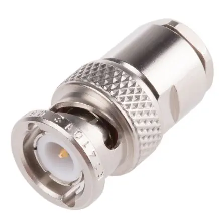 Produktfoto 1 von Radiall BNC Stecker Koaxialsteckverbinder BNC-Steckverbinder, Kabel, für RG62, RG59-Kabel, 50 Ω Klemme, Standard, Gerade