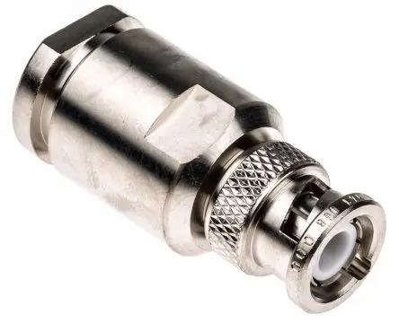Produktfoto 1 von Radiall BNC Stecker Koaxialsteckverbinder BNC-Steckverbinder, Kabel, für RG225, RG214, RG213, RG393-Kabel, 50 Ω Klemme,
