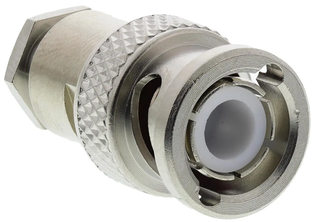 Produktfoto 1 von Radiall BNC Stecker Koaxialsteckverbinder BNC-Steckverbinder, Kabel, für 50 PPD-Kabel, 50 Ω Klemme, Standard, Gerade