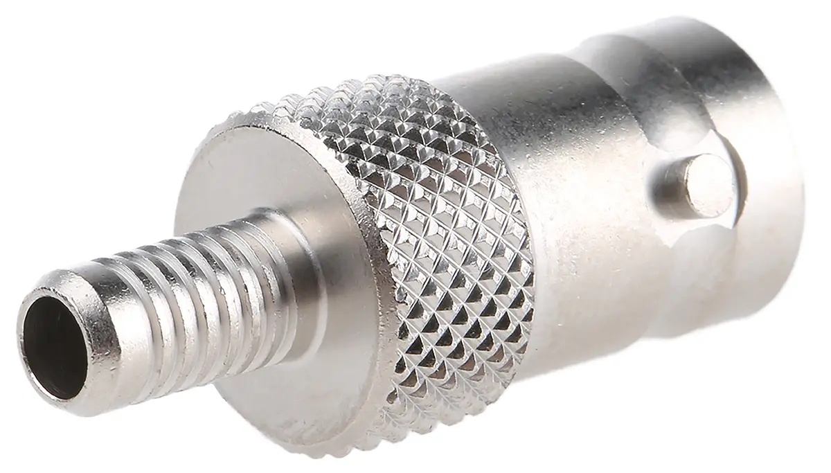 Produktfoto 1 von Radiall BNC Buchse Koaxialsteckverbinder BNC-Steckverbinder, Kabel, für RG-141, RG58-Kabel, 50 Ω Crimpbefestigung,