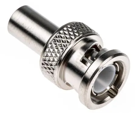 Produktfoto 1 von Radiall BNC Stecker Koaxialsteckverbinder BNC-Steckverbinder, Kabel, für RG59-Kabel, 75 Ω Crimpbefestigung, Standard,