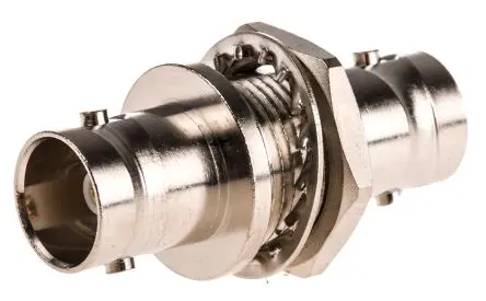 Produktfoto 1 von Radiall HF Adapter, 75 Ω, Gerade, 1.5GHz Buchse Buchse, Koaxial Nennspannung