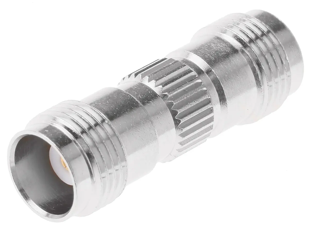 Produktfoto 1 von Radiall HF Adapter, 50 Ω, Gerade, 11 GHz Buchse Buchse, Koaxial Nennspannung