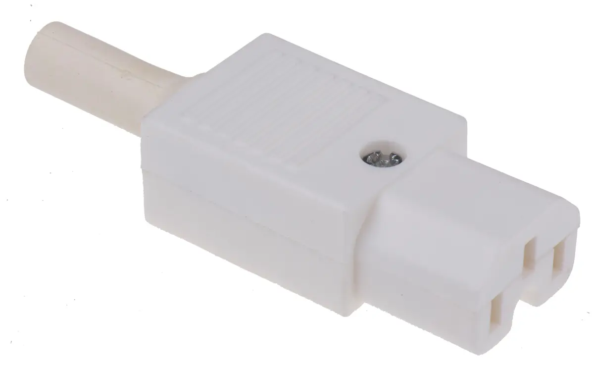 Produktfoto 1 von Bulgin PX0 IEC-Steckverbinder C15 250 V, Gerade Stecker, Kabel 10A