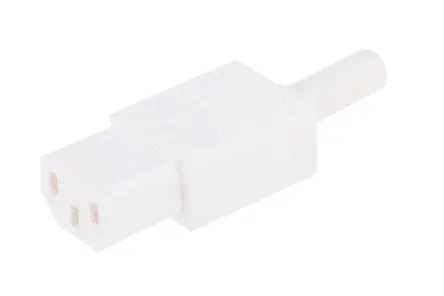 Produktfoto 1 von Bulgin PX0 IEC-Steckverbinder C13, 250V, Gerade Stecker, Kabel 10A