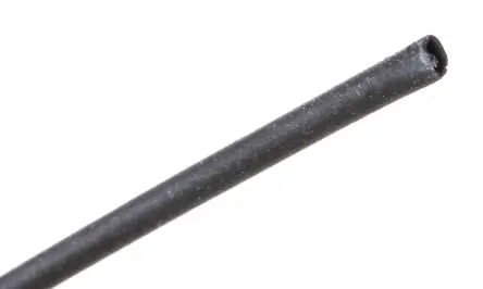 Produktfoto 1 von 3M HSR Wärmeschrumpfschlauch, Polyolefin Schwarz, Ø 1.2 mm Schrumpfrate 2:1, Länge 12m