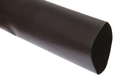Produktfoto 1 von 3M HSR Wärmeschrumpfschlauch, Polyolefin Schwarz, Ø 25.4 mm Schrumpfrate 2:1, Länge 3.5m