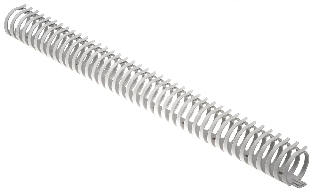 Produktfoto 1 von Hager Self-Adhesive Grau, 43 mm x 45 mm Polyamid, Länge 0.5 m, Seitenwand Flexibel