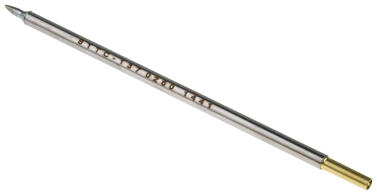 Produktfoto 1 von Metcal / STTC Lötspitze 1.78 mm flach 30° STTC-1 für MX-H1-AV, MX-RM3E