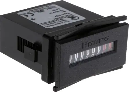 Produktfoto 1 von Kübler H 37 Stundenzähler Zähler Analog Keine Rückstellung 8-stellig 30V dc